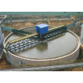 High efficiency thickener with central transmission